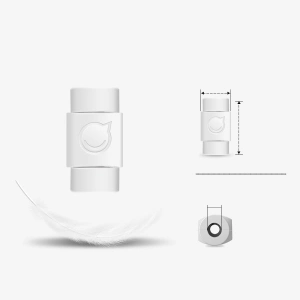 Kup UGREEN 6x osłona zabezpieczenie oryginalnego kabla Lightning biały (40705) - UGR676WHT - {ean13} - Sklep Home Screen