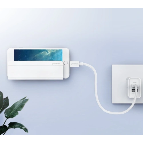 Kup UGREEN uchwyt ścienny podstawka na smartfona do ładowania biały (30394) - UGR677WHT - {ean13} - Sklep Home Screen