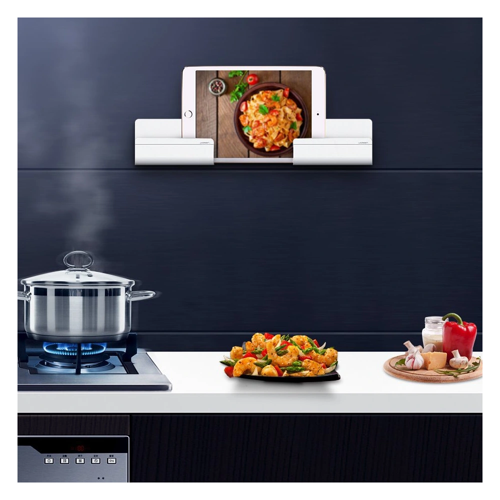 UGREEN uchwyt ścienny podstawka na smartfona do ładowania biały (30394)