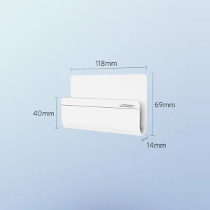 Ugreen wall mount holder for smartphone white (30394)