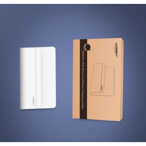 UGREEN nástěnný držák na smartphone pro nabíjení bílý (30394)