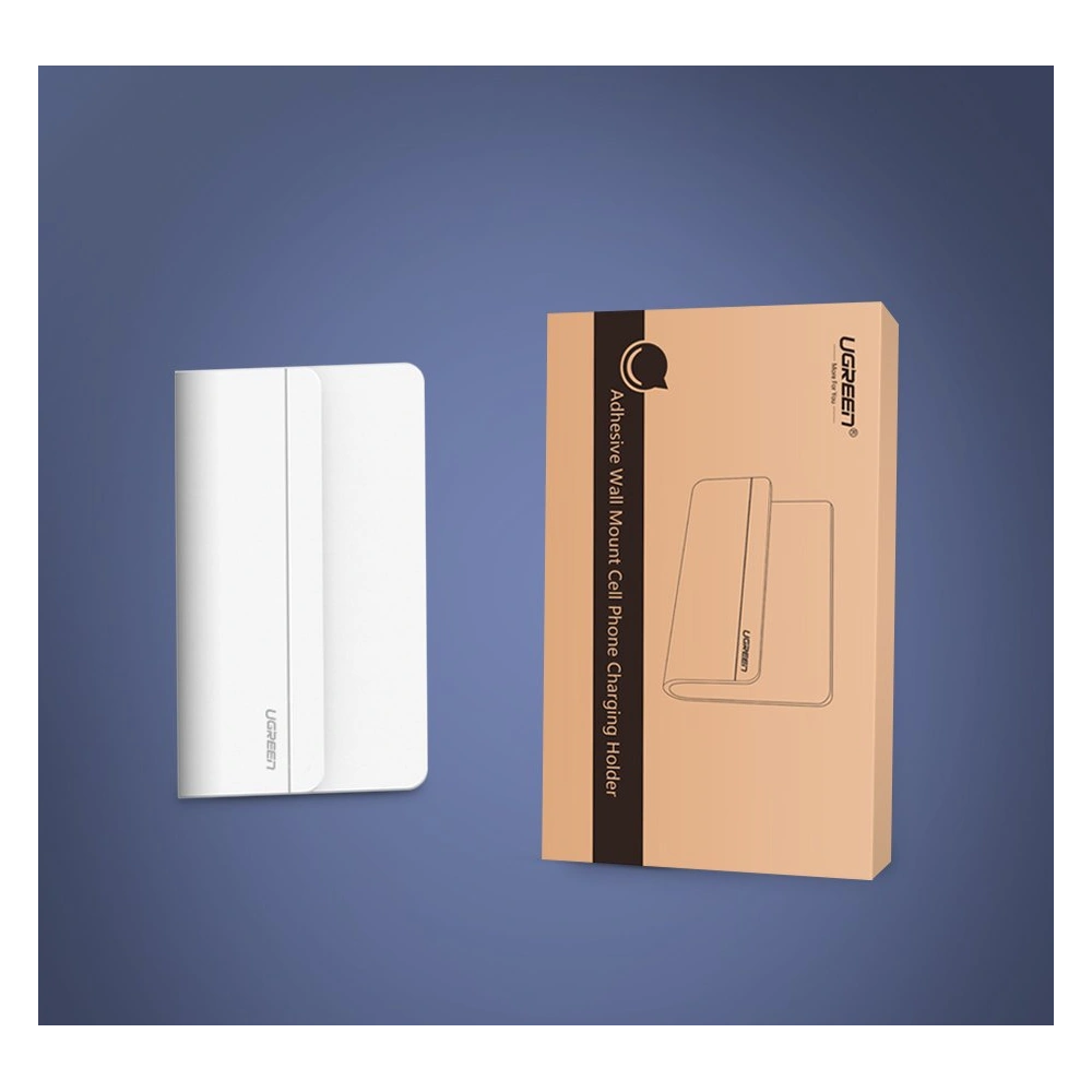 UGREEN uchwyt ścienny podstawka na smartfona do ładowania biały (30394)