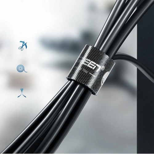 Kup UGREEN Klettband-Kabelbinder 5m schwarz (40356) - UGR678BLK - {ean13} - Sklep Home Screen