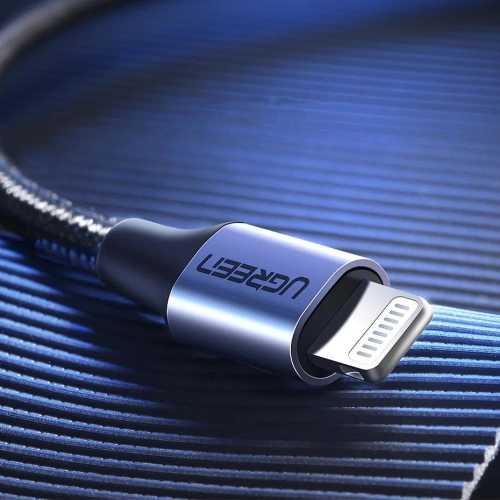 Kup UGREEN kabel przewód USB Typ C - Lightning MFI 1 m 3 A 36 W srebrny (70523) - UGR683SLV - {ean13} - Sklep Home Screen
