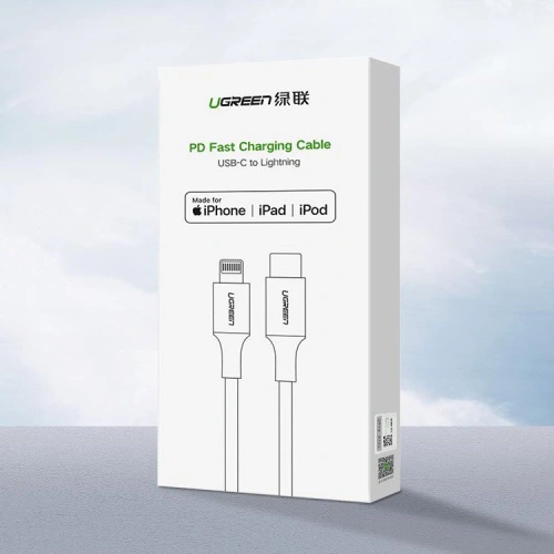Kup UGREEN Kabel USB Typ C - Lightning MFI 1 m 3 A 36 W silber (70523) - UGR683SLV - {ean13} - Sklep Home Screen