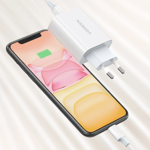 Kup UGREEN încărcător rapid de rețea USB Tip C Power Delivery 30 W Quick Charge 4.0 alb (70161) - UGR684WHT - {ean13} - Sklep Home Screen