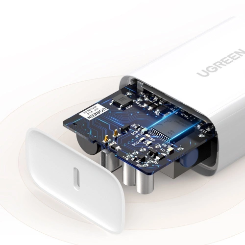 Kup UGREEN încărcător rapid de rețea USB Tip C Power Delivery 30 W Quick Charge 4.0 alb (70161) - UGR684WHT - {ean13} - Sklep Home Screen