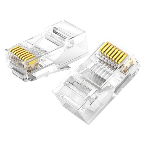 Kup UGREEN 10x konektor RJ45 8P8C Cat 6 transparentní (50961) - UGR685CL - {ean13} - Sklep Home Screen
