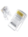 Kup UGREEN 10x conector RJ45 8P8C Cat 6 transparent (50961) - UGR685CL - {ean13} - Sklep Home Screen