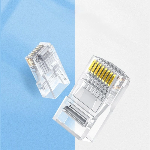 Kup UGREEN 10x conector RJ45 8P8C Cat 6 transparent (50961) - UGR685CL - {ean13} - Sklep Home Screen