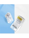 Kup UGREEN 10x conector RJ45 8P8C Cat 6 transparent (50961) - UGR685CL - {ean13} - Sklep Home Screen