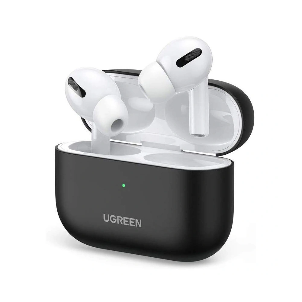 UGREEN silikonowe etui case na słuchawki Apple AirPods Pro czarny (80513)