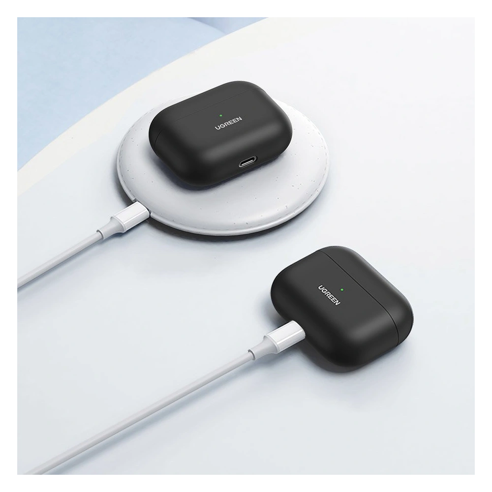 UGREEN silikonowe etui case na słuchawki Apple AirPods Pro czarny (80513)