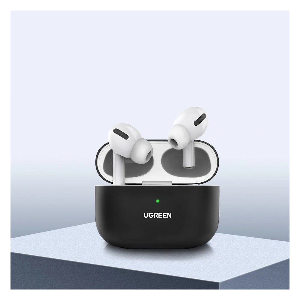 UGREEN silikonowe etui case na słuchawki Apple AirPods Pro czarny (80513)