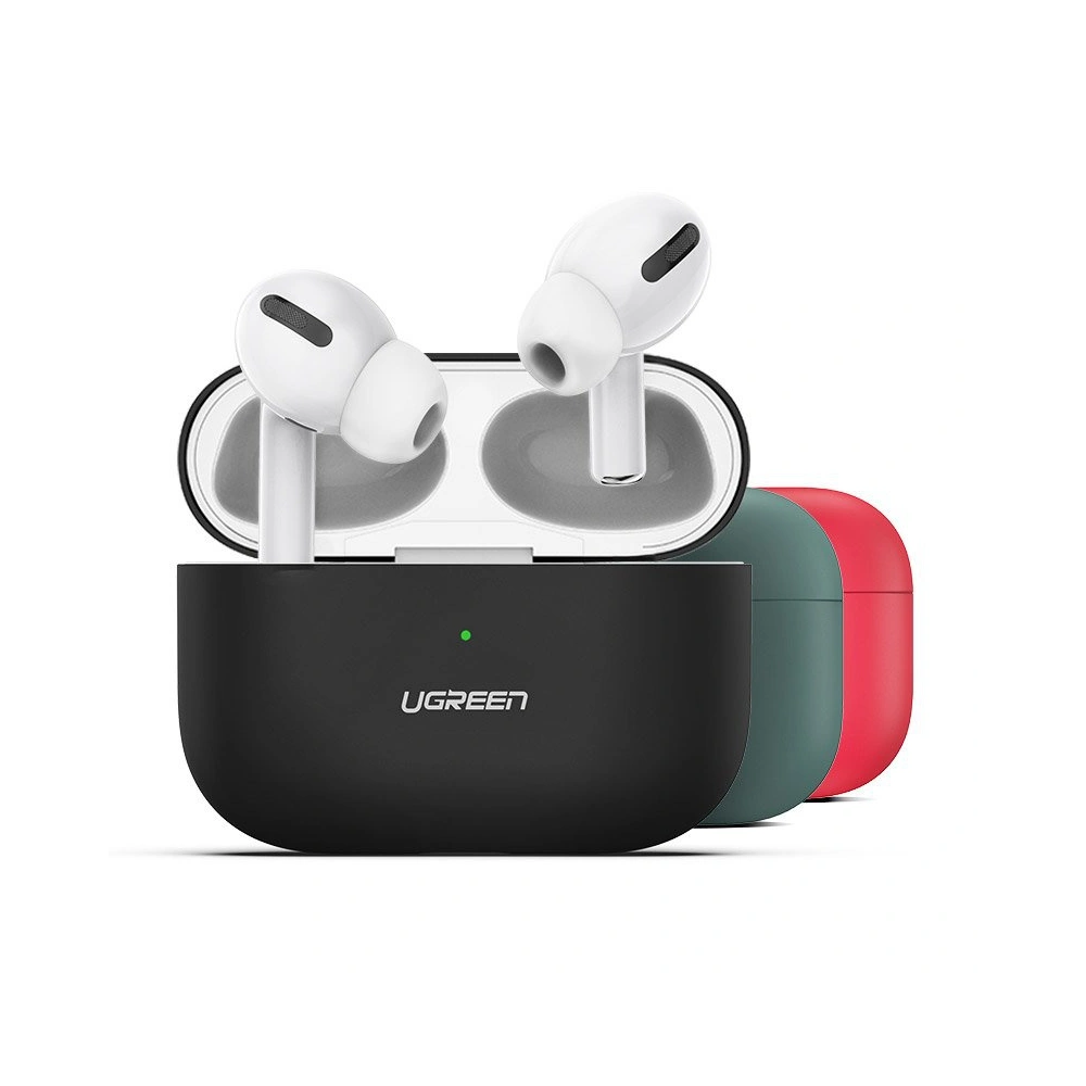 UGREEN silikonowe etui case na słuchawki Apple AirPods Pro czarny (80513)