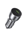 Ugreen fast car charger USB / USB Typ C Quick Charge 3.0 Power Delivery 36 W 3 A gray (CD213 60980)