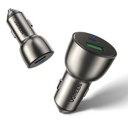 Kup UGREEN USB-Autoladegerät / USB Typ C Quick Charge 3.0 Power Delivery 36 W 3 A grau (CD213 60980) - UGR691GRY - {ean13} - Sklep Home Screen