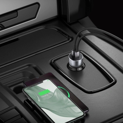 Kup UGREEN USB-Autoladegerät / USB Typ C Quick Charge 3.0 Power Delivery 36 W 3 A grau (CD213 60980) - UGR691GRY - {ean13} - Sklep Home Screen