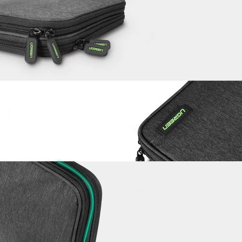 Kup UGREEN pouzdro na pevný disk HDD SSD telefon kabely příslušenství 24,5 x 17,5 x 5 cm šedé (50147 LP149) - UGR700GRY - {ean13} - Sklep Home Screen