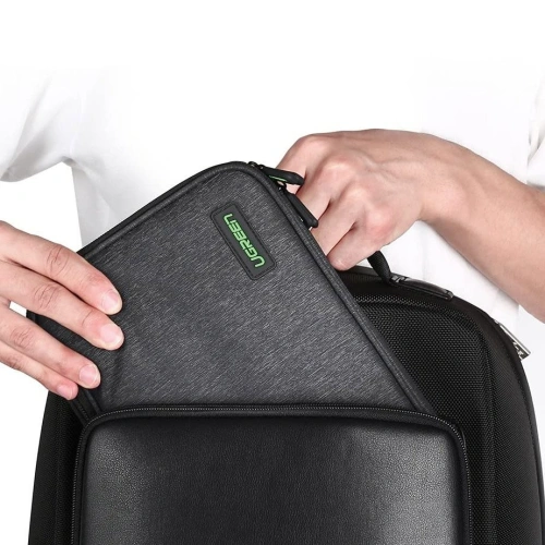 Kup UGREEN pouzdro na pevný disk HDD SSD telefon kabely příslušenství 24,5 x 17,5 x 5 cm šedé (50147 LP149) - UGR700GRY - {ean13} - Sklep Home Screen