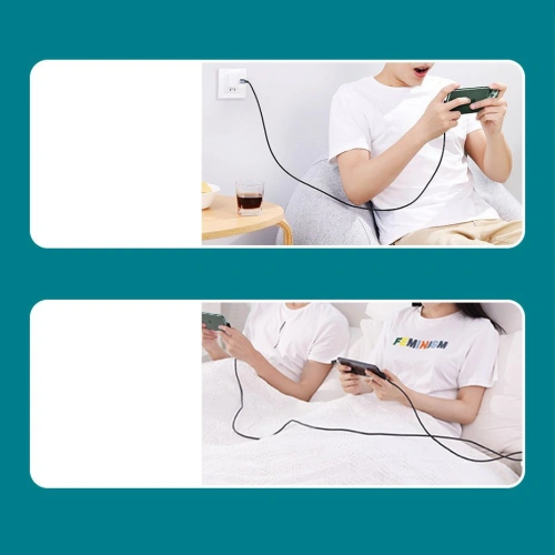 Kup UGREEN MFI kątowy kabel przewód z bocznym wtykiem USB Typ C - Lightning Power Delivery 3 A 1,5 m szary (60764 US305) - UGR703GRY - {ean13} - Sklep Home Screen