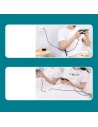 Kup UGREEN MFI cablu unghiular cu conector lateral USB Tip C - Lightning Power Delivery 3 A 1,5 m gri (60764 US305) - UGR703GRY - {ean13} - Sklep Home Screen