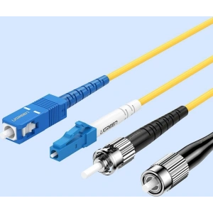 Kup UGREEN LC-LC jednomodowy patchcord światłowód 3 m sieciowy żółty (70663 NW130) - UGR717YEL - {ean13} - Sklep Home Screen
