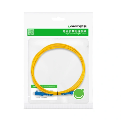 Kup UGREEN LC-LC jednomodowy patchcord światłowód 3 m sieciowy żółty (70663 NW130) - UGR717YEL - {ean13} - Sklep Home Screen
