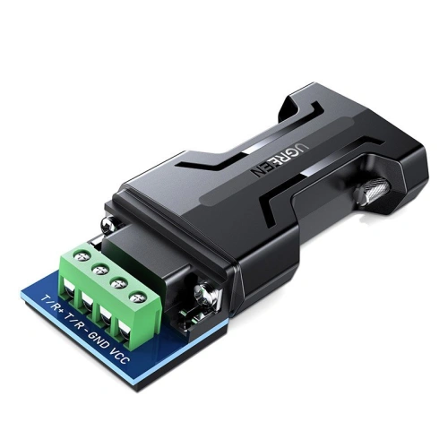 Kup UGREEN adapter konwerter reduktor przejściówka z RS232 na RS485 asynchroniczny czarny (80110 CM261) - UGR718BLK - {ean13} - Sklep Home Screen