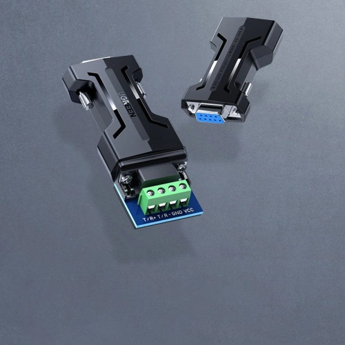 Kup UGREEN adapter konwerter reduktor przejściówka z RS232 na RS485 asynchroniczny czarny (80110 CM261) - UGR718BLK - {ean13} - Sklep Home Screen