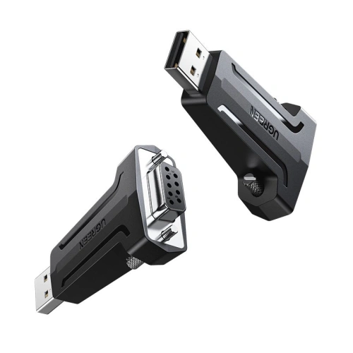 Kup UGREEN adaptér konvertor redukce DB9 RS-232 - USB černý (80111 CM326) - UGR719BLK - {ean13} - Sklep Home Screen