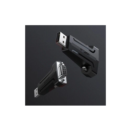 Kup UGREEN adapter konwerter przejściówka DB9 RS-232 - USB czarny (80111 CM326) - UGR719BLK - {ean13} - Sklep Home Screen