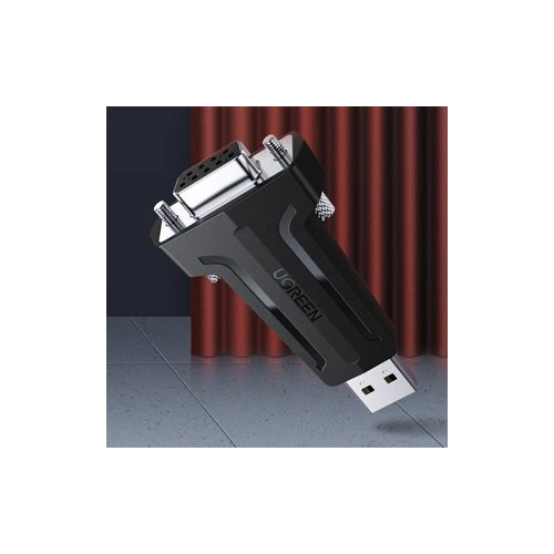 Kup UGREEN adapter konwerter przejściówka DB9 RS-232 - USB czarny (80111 CM326) - UGR719BLK - {ean13} - Sklep Home Screen