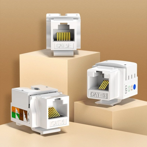 Kup UGREEN gniazdo samozaciskowe Keystone Ethernet Cat 5e 8P8C RJ45 100 Mbps 568A/B biały (80176 NW142) - UGR720WHT - {ean13} - Sklep Home Screen