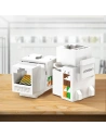 Kup UGREEN gniazdo samozaciskowe Keystone Ethernet Cat 5e 8P8C RJ45 100 Mbps 568A/B biały (80176 NW142) - UGR720WHT - {ean13} - Sklep Home Screen