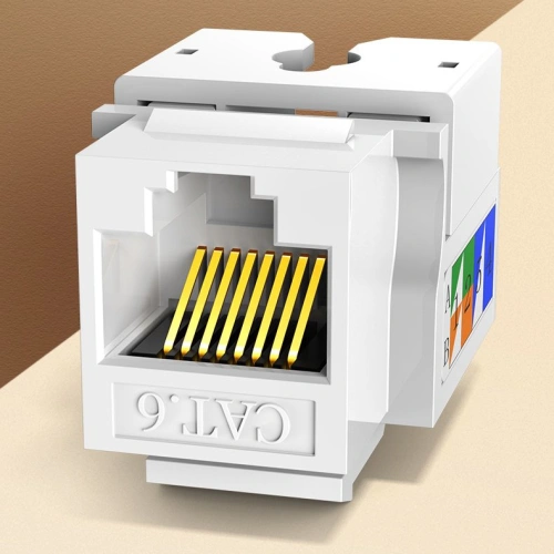 Kup UGREEN samočinná zalisovací zásuvka Ethernet Cat 6 8P8C RJ45 1000 Mbps 568A/B bílá (80178 NW143) - UGR721WHT - {ean13} - Sklep Home Screen