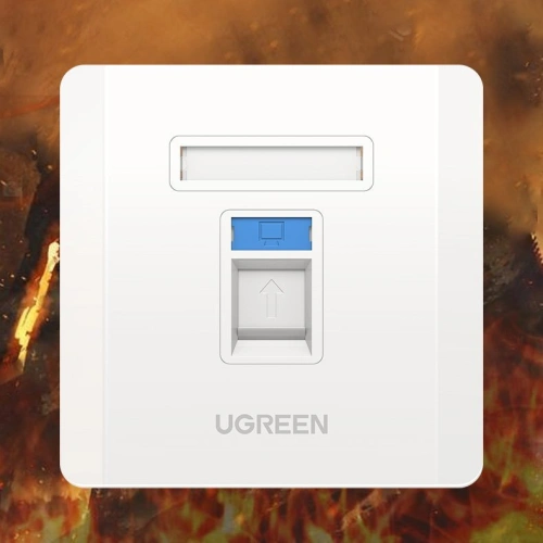 Kup UGREEN 5x LAN Computer-Wandsteckdose RJ45 86 mm x 86 mm weiß (80181 NW144) - UGR723WHT - {ean13} - Sklep Home Screen