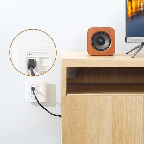 Kup UGREEN 5x fali beépíthető internetes LAN RJ45 aljzat 86 mm x 86 mm fehér (80181 NW144) - UGR723WHT - {ean13} - Sklep Home Screen
