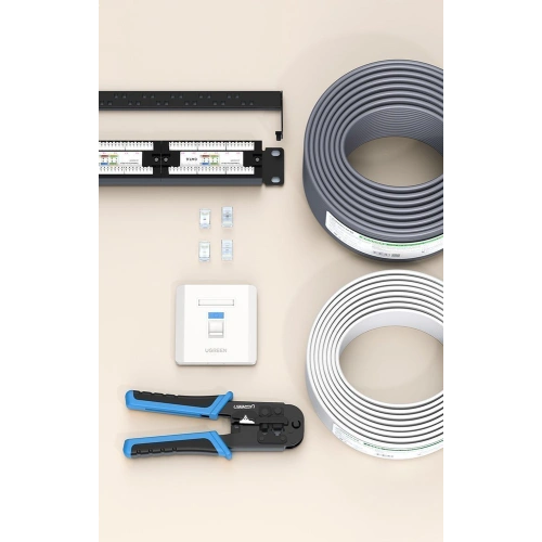 Kup UGREEN 5x ścienne gniazdo internetowe komputerowe LAN RJ45 86 mm x 86 mm biały (80181 NW144) - UGR723WHT - {ean13} - Sklep Home Screen