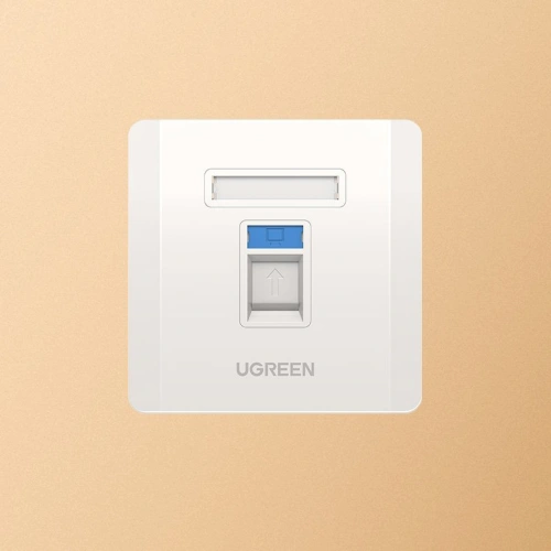 Kup UGREEN 5x LAN Computer-Wandsteckdose RJ45 86 mm x 86 mm weiß (80181 NW144) - UGR723WHT - {ean13} - Sklep Home Screen