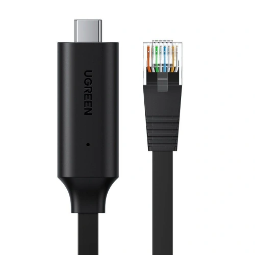 Kup UGREEN Adapter Konsole Internetkabel USB Typ C - RJ45 1,5 m schwarz (80186 CM204) - UGR724BLK - {ean13} - Sklep Home Screen