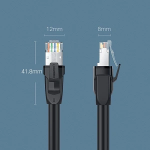 Kup UGREEN kabel przewód internetowy sieciowy Ethernet patchcord RJ45 Cat 8 T568B 15 m czarny (80727 NW121) - UGR726BLK - {ean13} - Sklep Home Screen