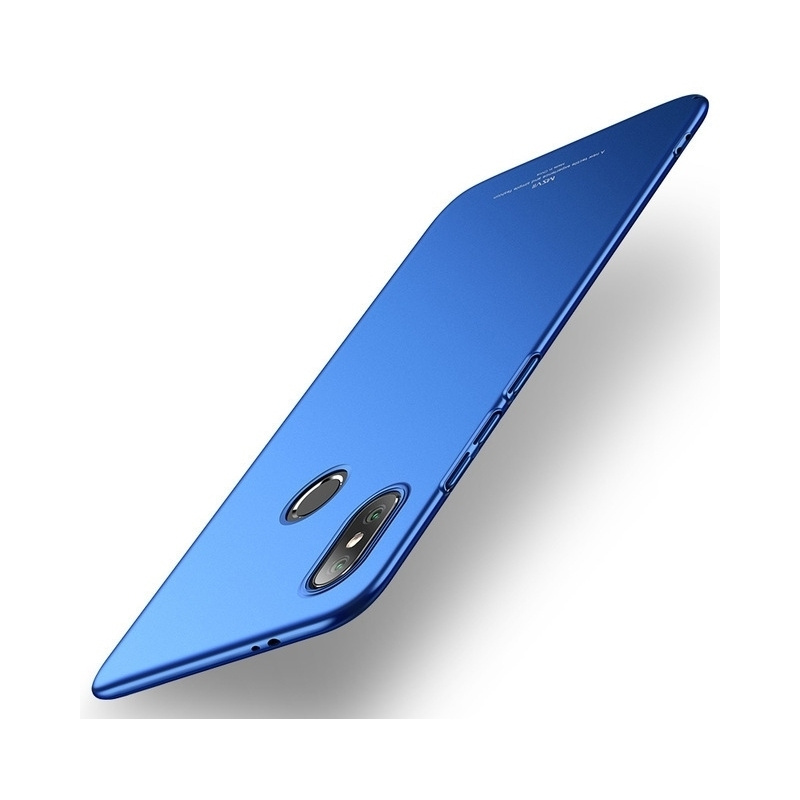 Etui MSVII Xiaomi Mi8 Blue + Szkło