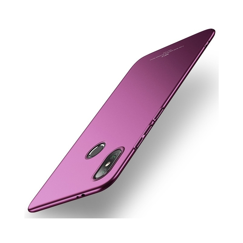 Etui MSVII Xiaomi Mi8 Purple + Szkło