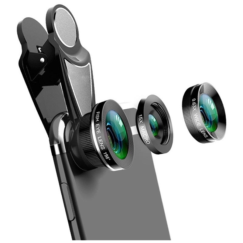 Buy Choetech Lens (Wide Angle, Fish Eye & Macro) - 5903068633300 - CHT009 - Homescreen.pl