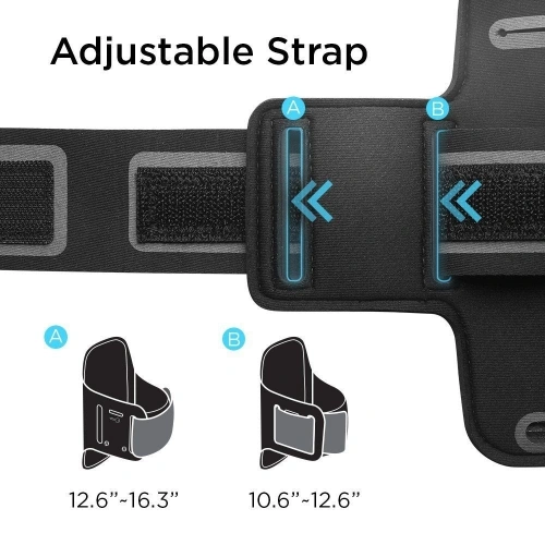 Buy Spigen Velo A700 Sports Armband Case 6,9" Black - SPN127BLK - {ean13} - Home Screen Store Europe