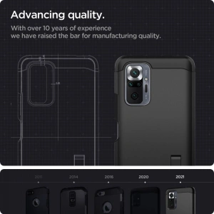 Kup Etui Spigen Tough Armor Redmi Note 10 Pro černé - SPN1578BLK - {ean13} - Sklep Home Screen