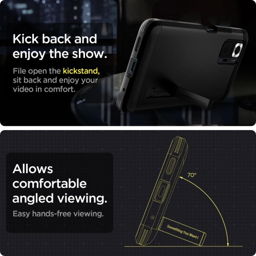 Buy Spigen Tough Armor Redmi Note 10 Pro Black - SPN1578BLK - {ean13} - Home Screen Store Europe