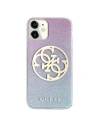 Kup Etui Guess GUHCP12SPCUGLBPG Apple iPhone 12 mini niebieski/blue hard case Glitter Gradient 4G Circle Logo - GUE961BLU - {ean13} - Sklep Home Screen