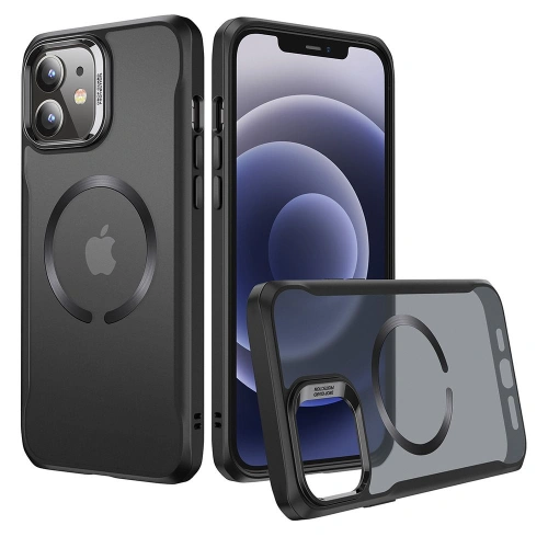 Kup ESR Apple Tasche CH HaloLock MagSafe iPhone 12/12 Pro Jelly Schwarz - ESR307BLK - {ean13} - Sklep Home Screen